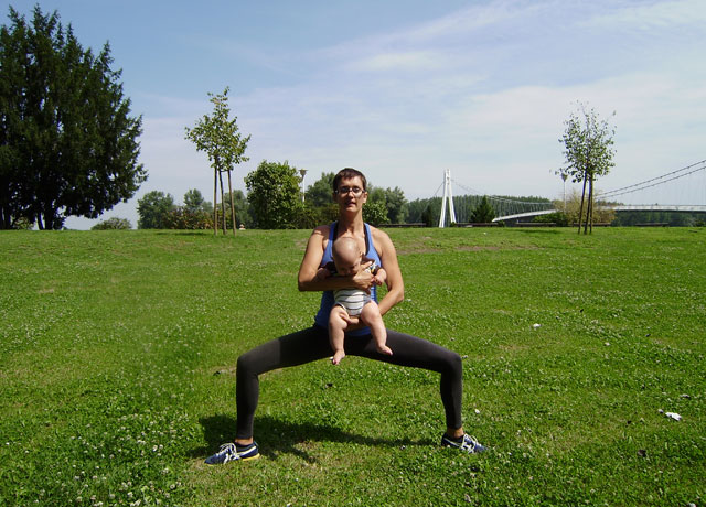 Vježbajte sa svojom bebom i budite u formi