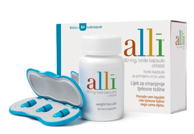 Alli je prvi i jedini lijek u Hrvatskoj za smanjenje tjelesne težine koji se izdaje bez recepta