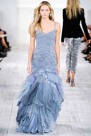 Ralph Lauren plava haljina iz nove kolekcije