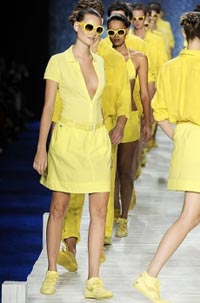 Lacoste žuta haljina