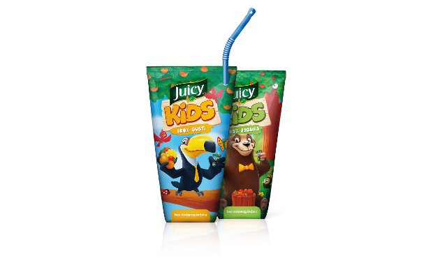 Juicy kids u Tetra Wedge Aseptic® ambalaži - posebna zabava za najmlađe